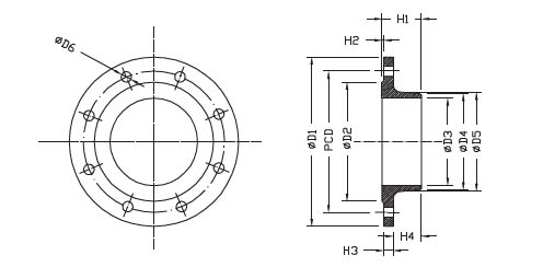 Flange PN-10