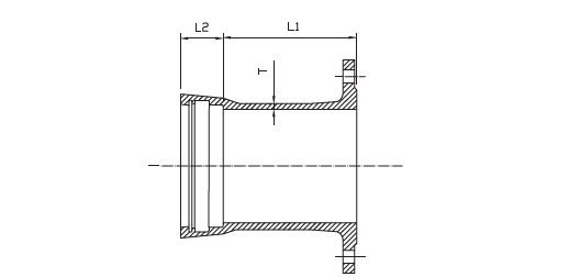 Flanged Socket