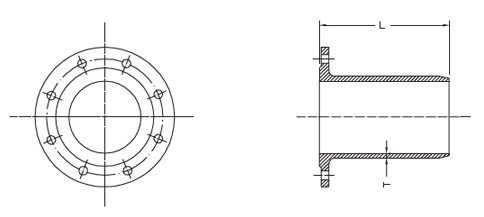 Flanged Spigot